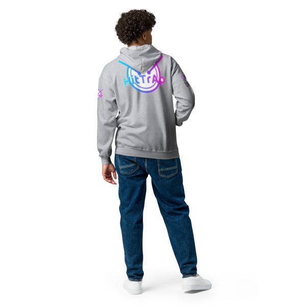 HitTrAp WhiteQR Heavy blend zip hoodie - Image 15