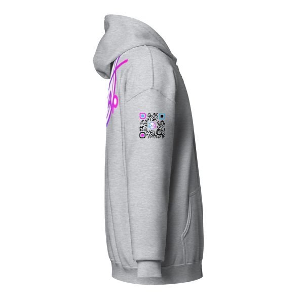 HitTrAp WhiteQR Heavy blend zip hoodie - Image 29