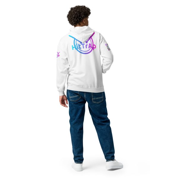 HitTrAp WhiteQR Heavy blend zip hoodie - Image 21